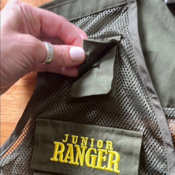 Junior Ranger Kids Costume Vest - Green - Picture 7 of 11